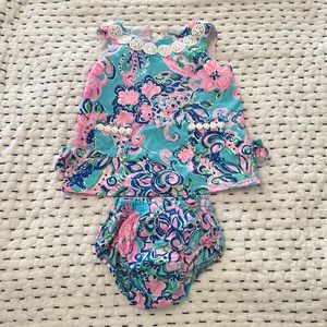 Lilly Pulitzer baby dress 3-6 months